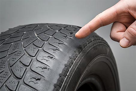 Tyre Side Worn