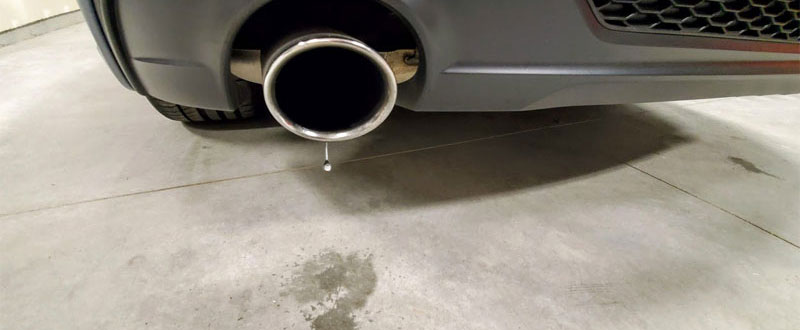 Why Is Water Dripping From My Exhaust?